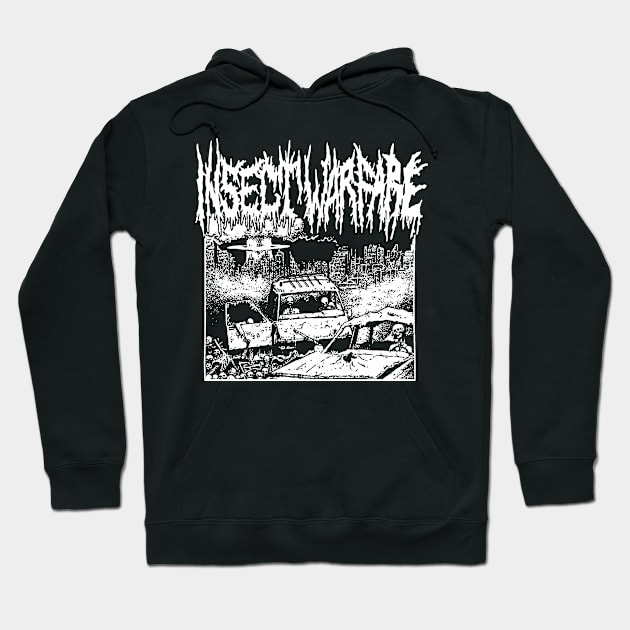 Insect Warfare Playlist Hoodie by Pasar di Dunia